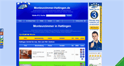 Desktop Screenshot of monteurzimmer-hattingen.de